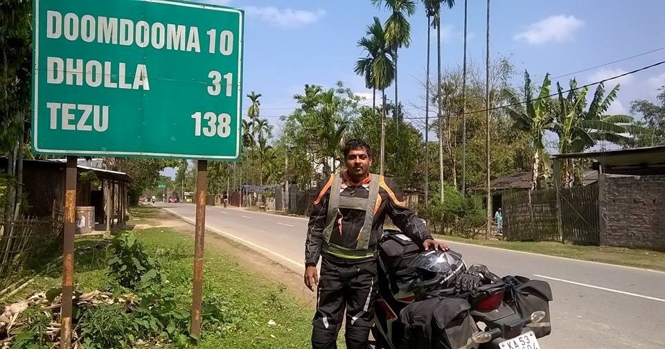 Fastest Indian on a motorcycle – Balaji Mohan rides from Arunachal Pradesh to Kutch in 66 hours