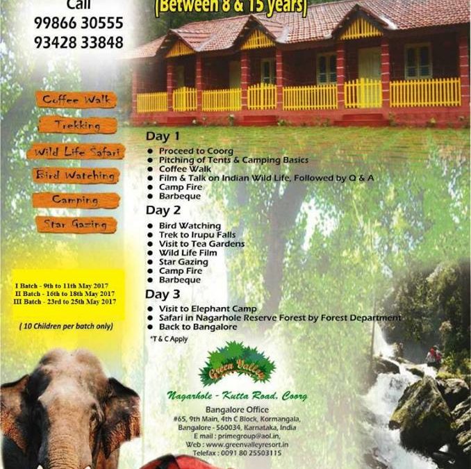 Summer Camp in Coorg