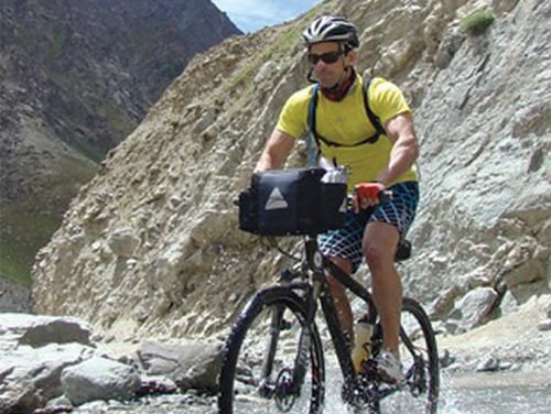 Mountain Bikers From The Goan Seaside